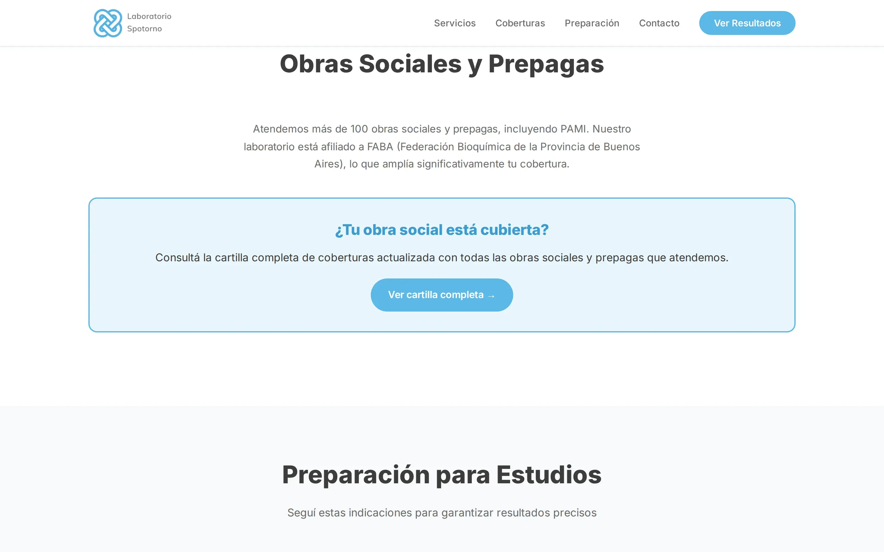 Laboratorio Spotorno — captura 3