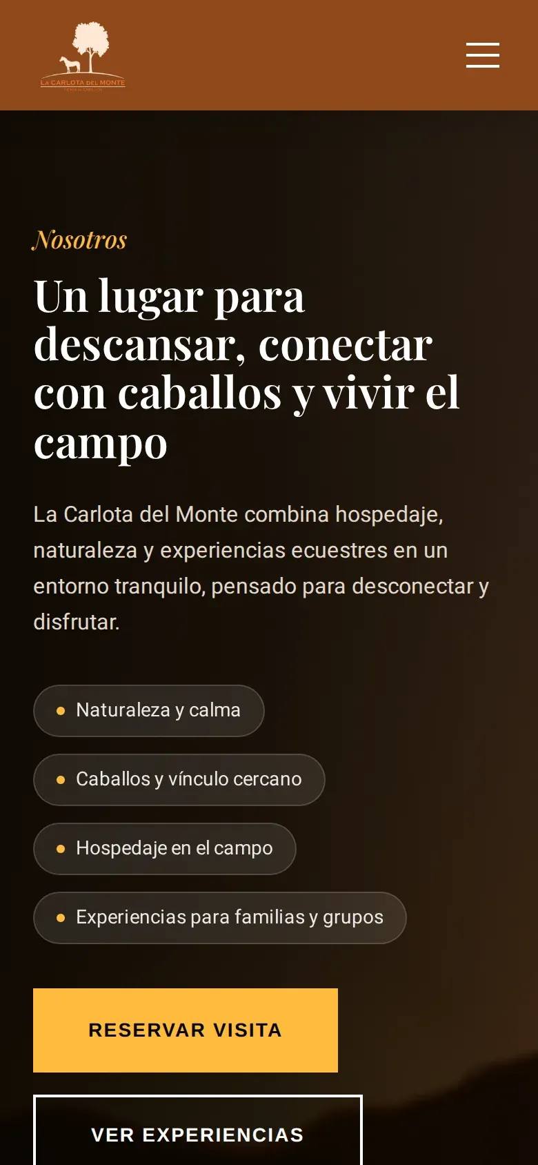 La Carlota del Monte - Tierra de Caballos — pantalla mobile 2