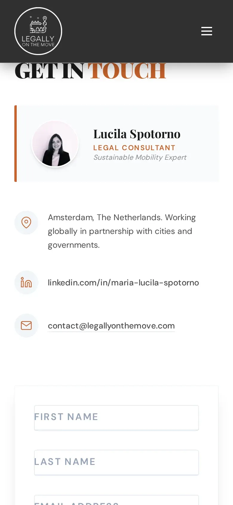 Legally On The Move - Asesoría Legal para Migrantes — pantalla mobile 4