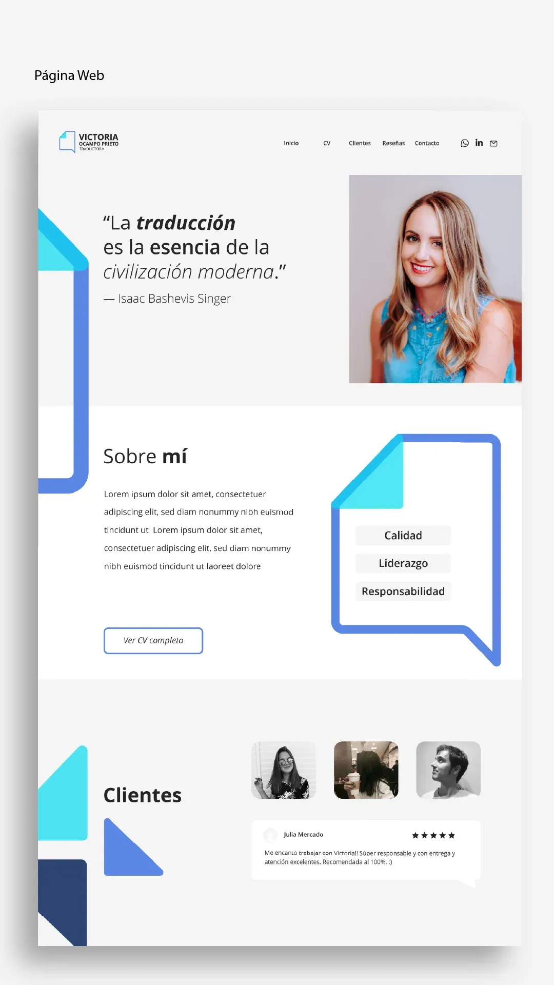 Victoria Ocampo Prieto - Marca personal para traductora — captura 3