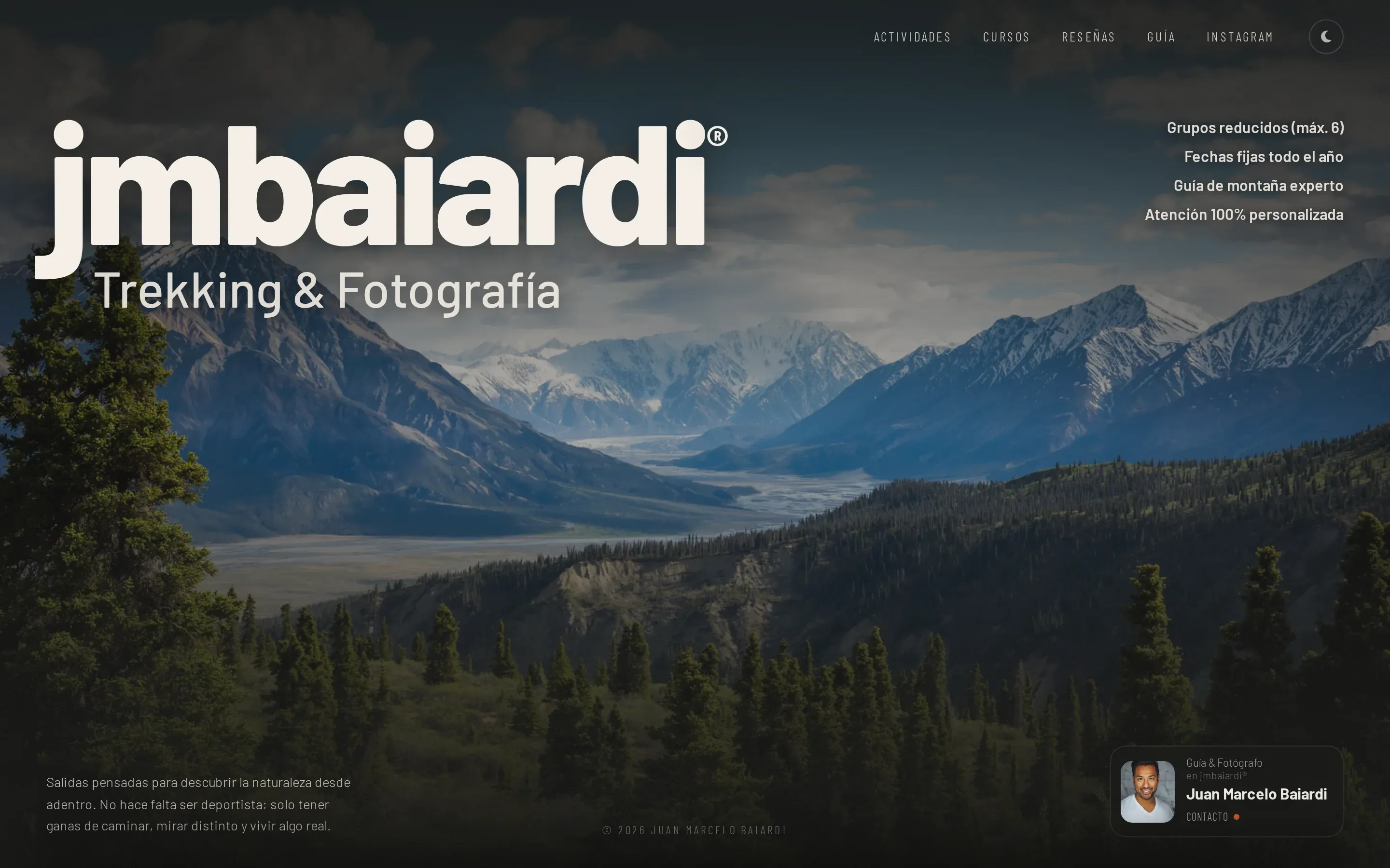 Vista previa de Juan Marcelo Baiardi - Trekking & Fotografía