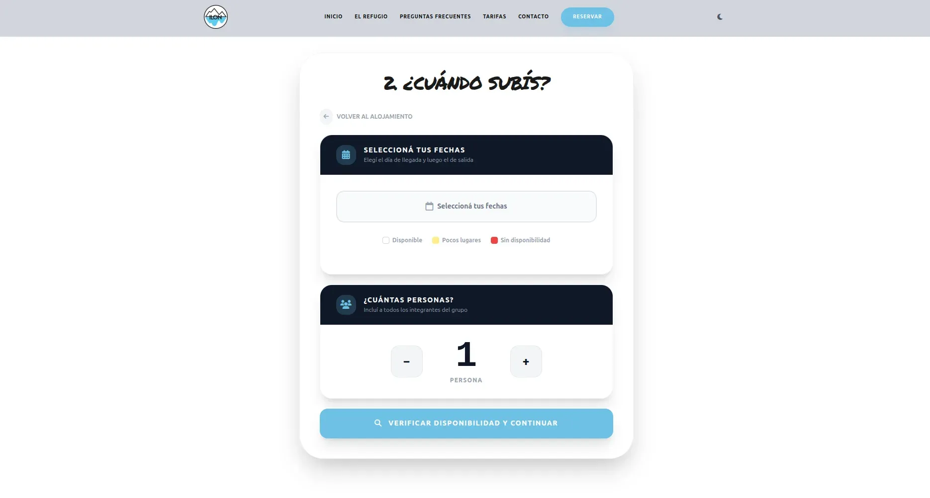 Sistema de Reservas — captura 2